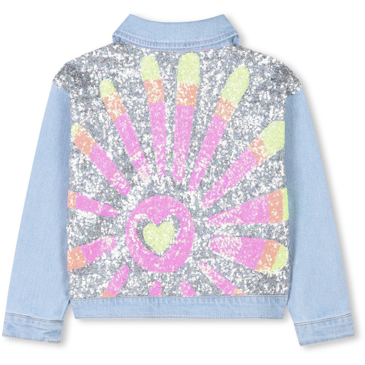 Billieblush Double Stone+Bleach Denim Jacket