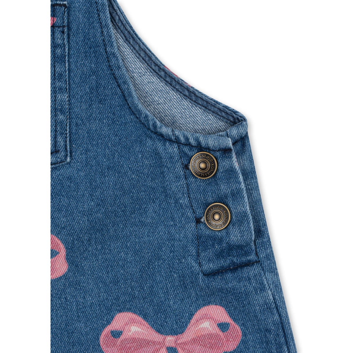 Konges Sløjd Bella Bow (For Denim) Magot Overalls Denim Gots