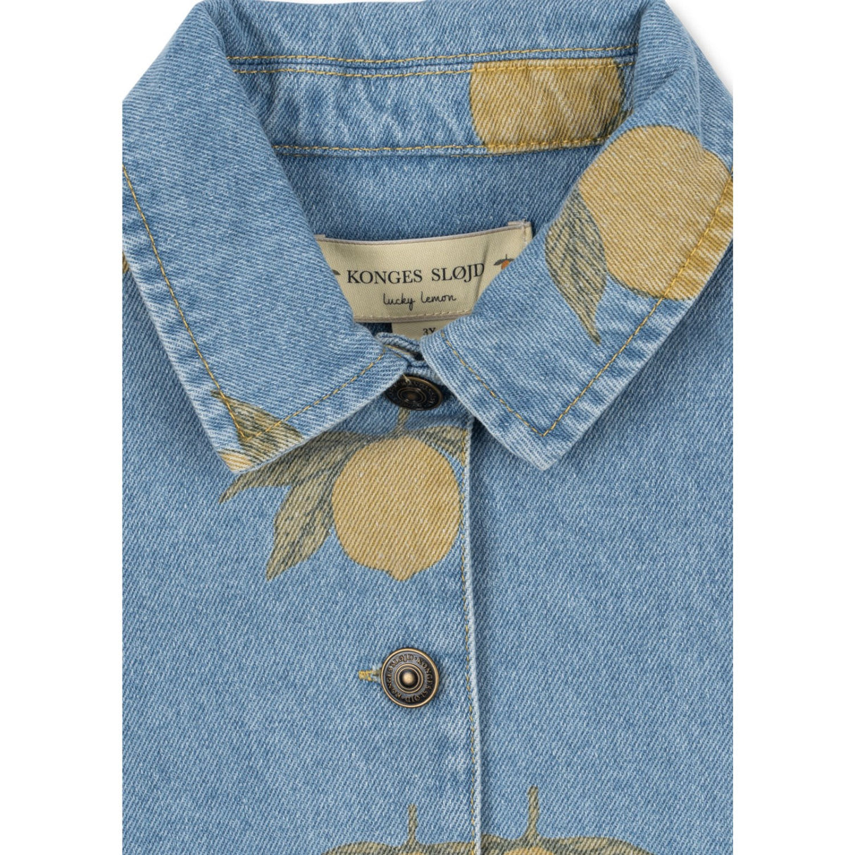 Konges Sløjd Lemon Denim Magot Jacket Gots