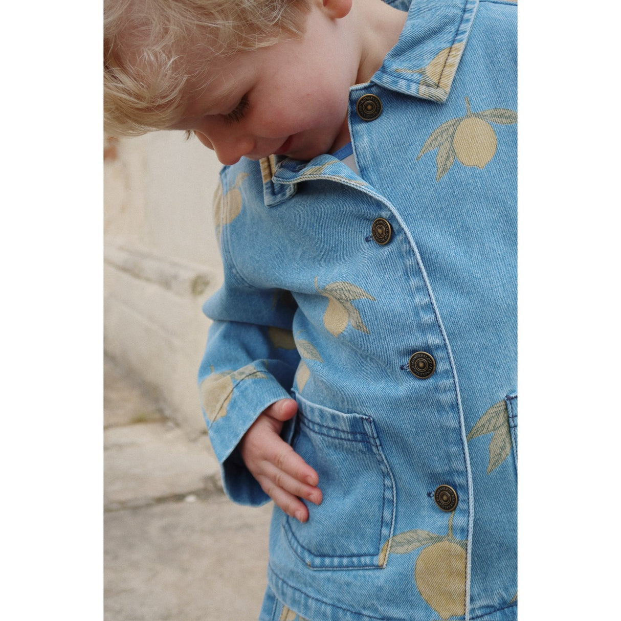 Konges Sløjd Lemon Denim Magot Jacket Gots