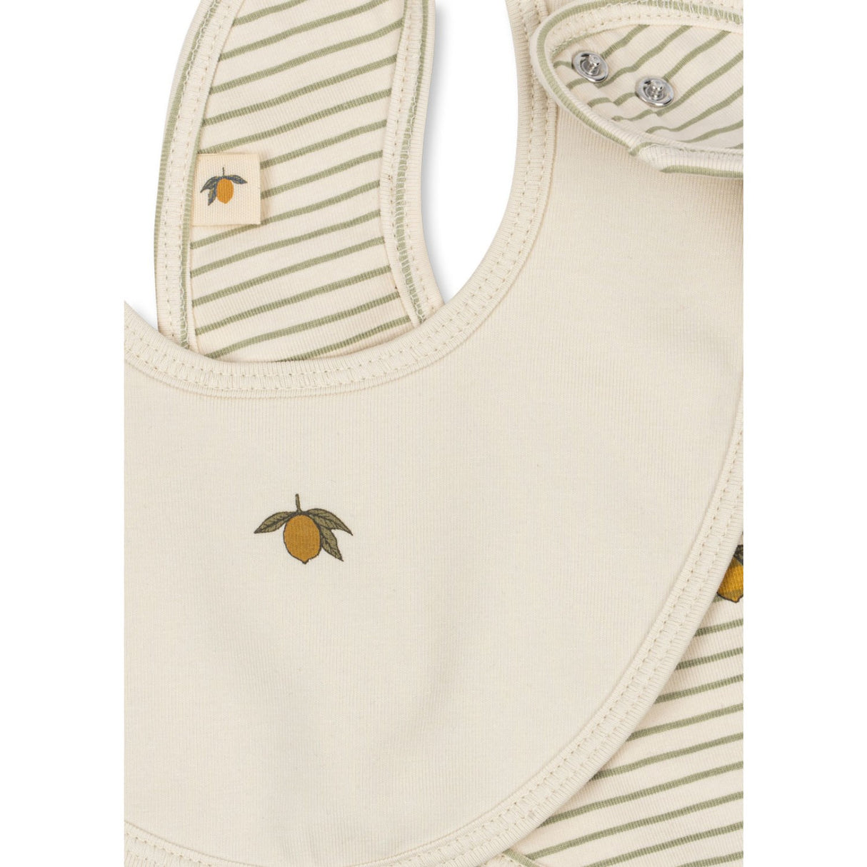 Konges Sløjd Tea Stripe Basic 2 Pack Bib
