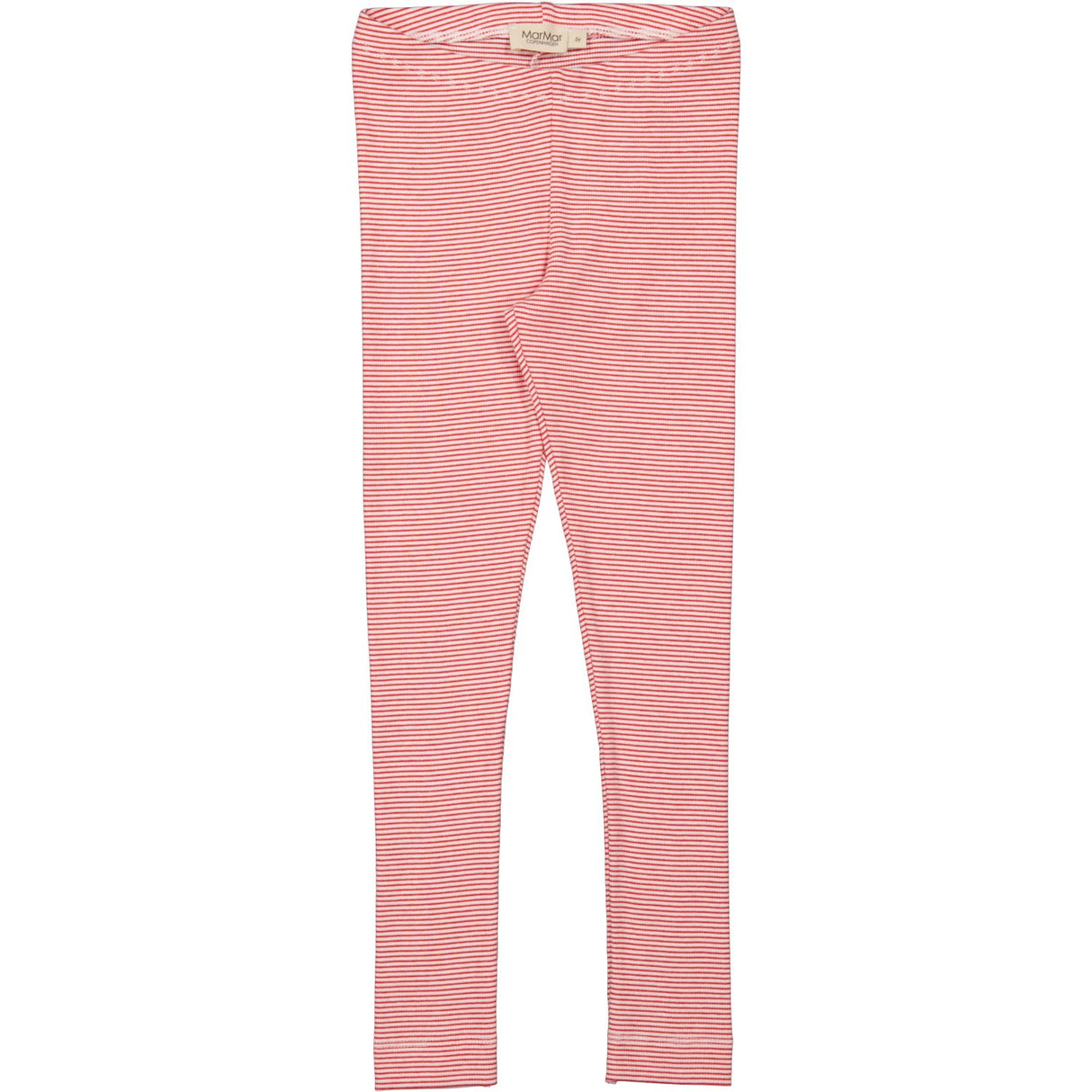 MarMar Modal Fine Rib Red Stripe Leggings
