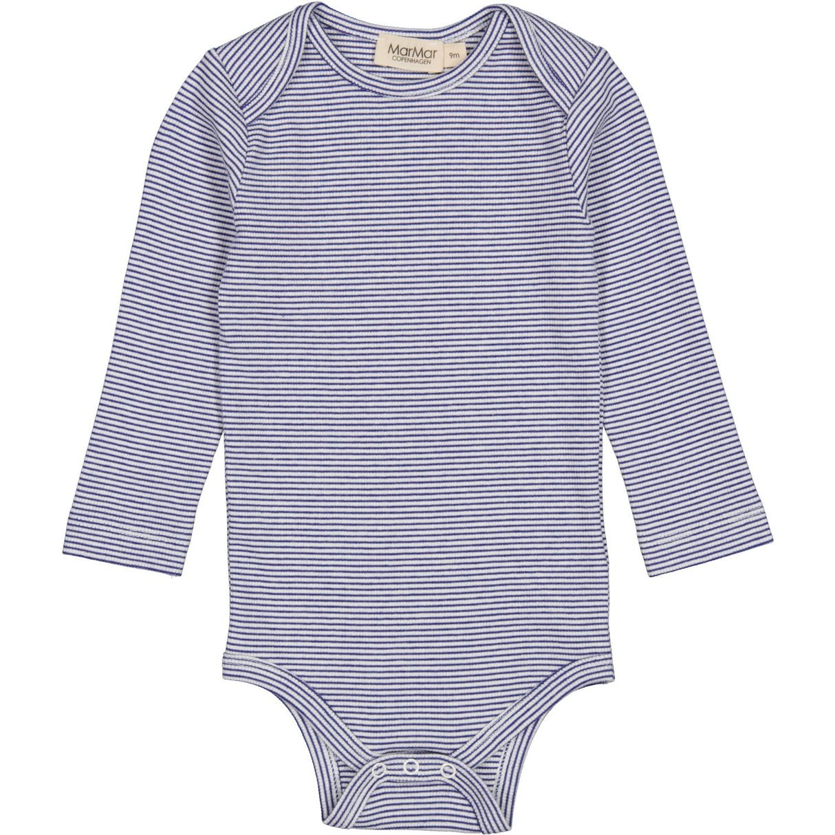 MarMar Modal Fine Rib Blue Stripe Ben Body