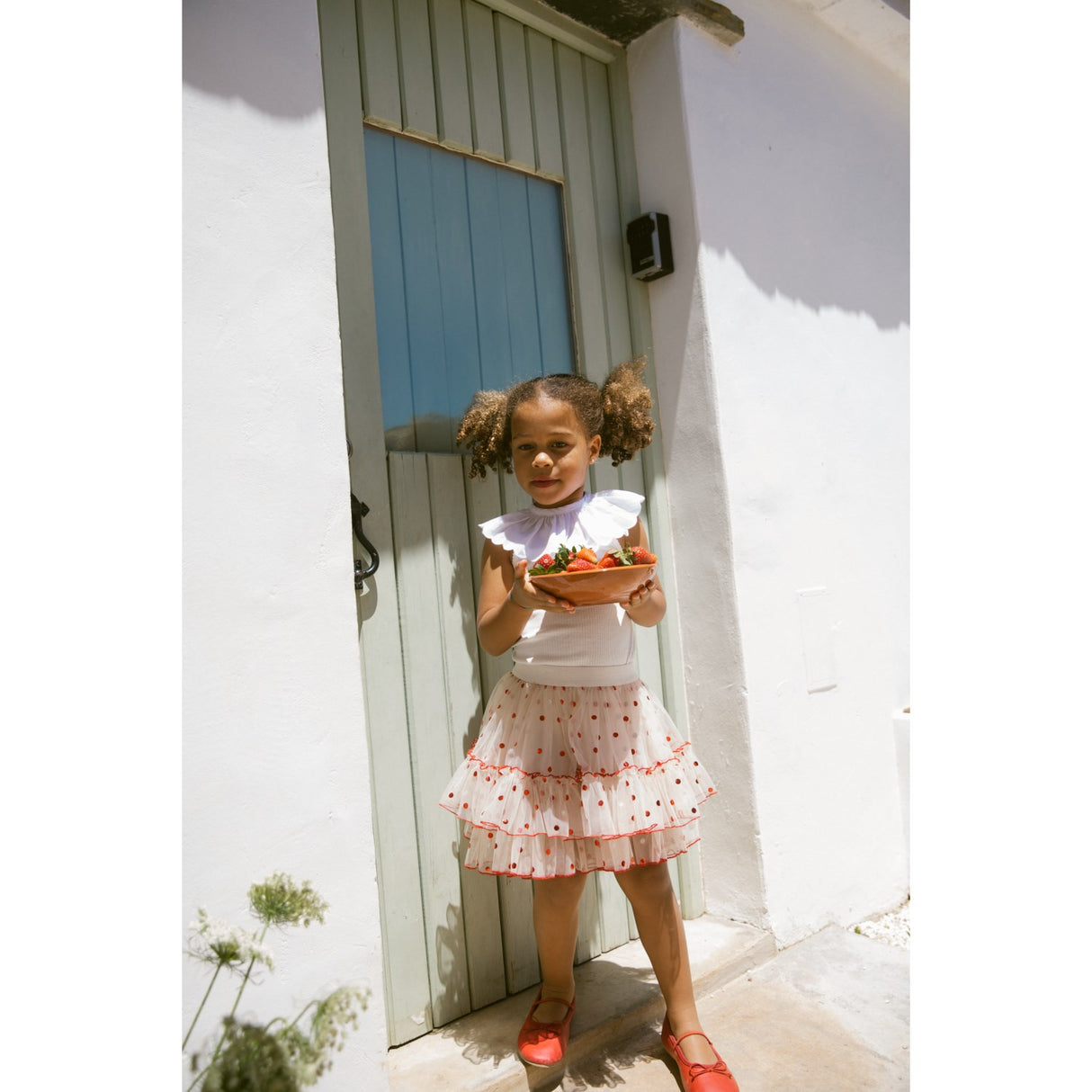 MarMar Smooth Cotton White Adiana Collar