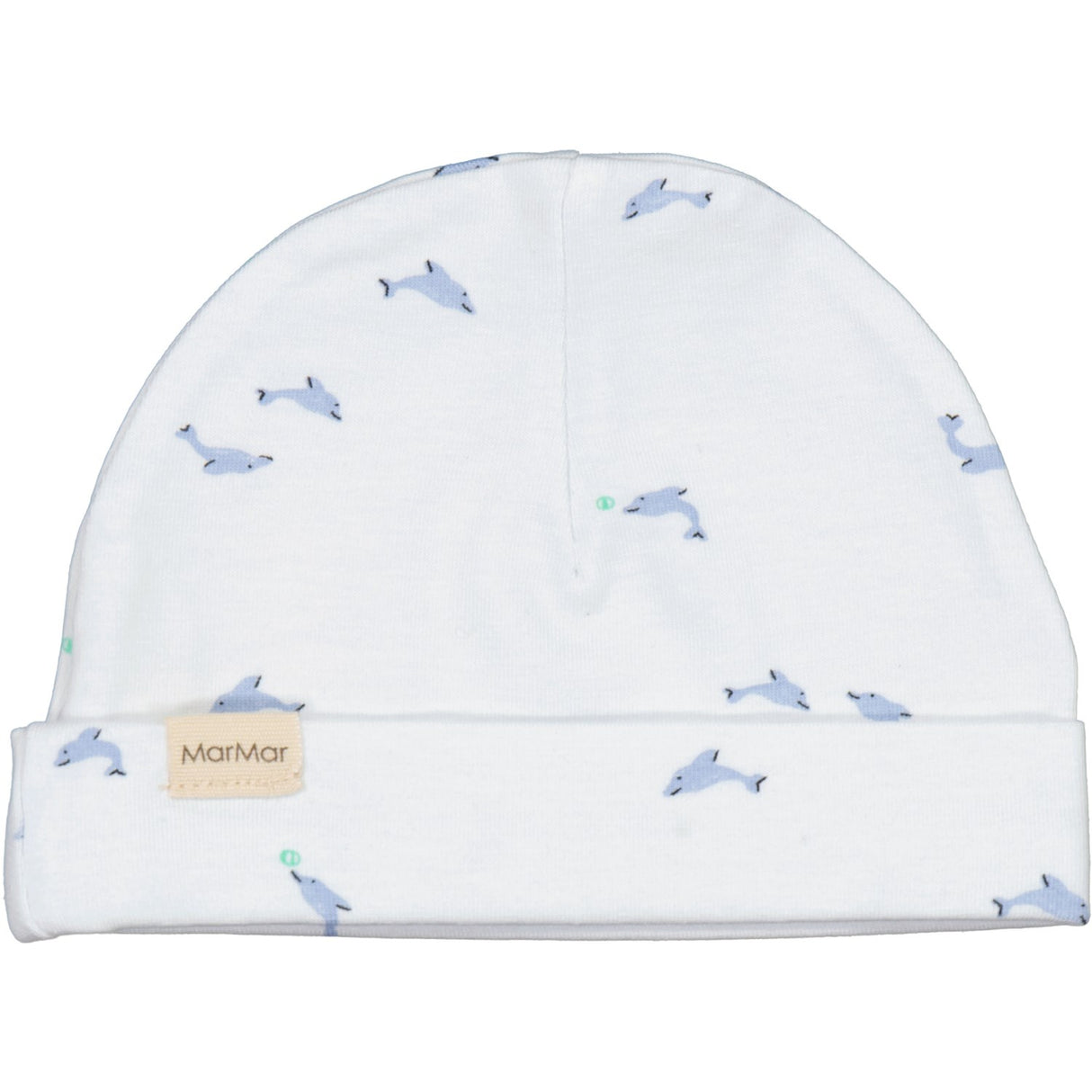 MarMar New Born Modal Smooth Print Dolphin Aiko Hat