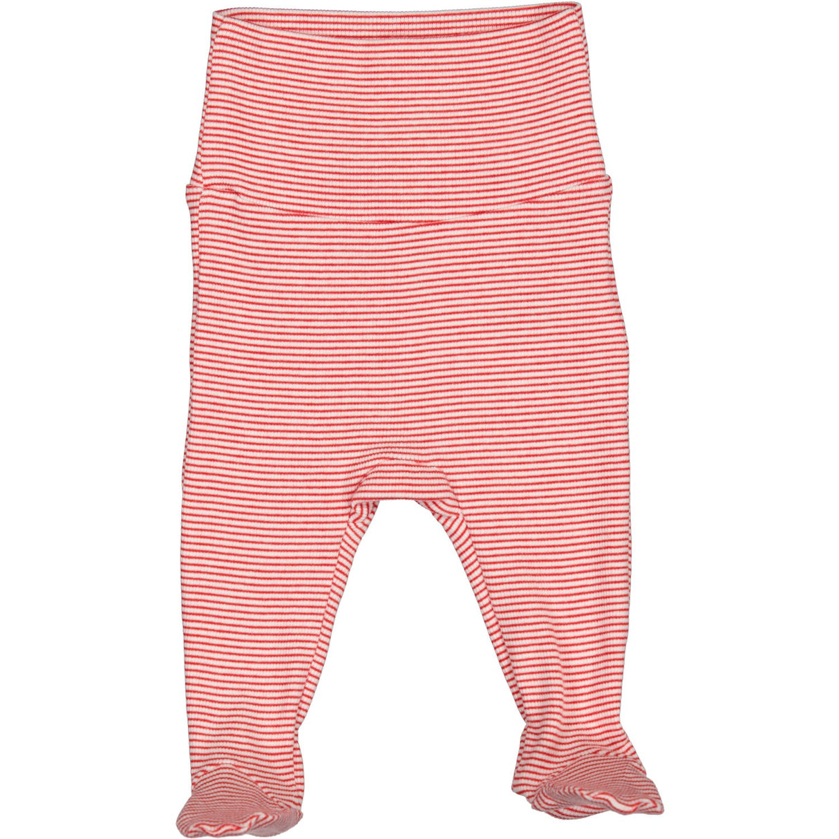 MarMar New Born Modal Fine Rib Red Stripe Pixa Pants