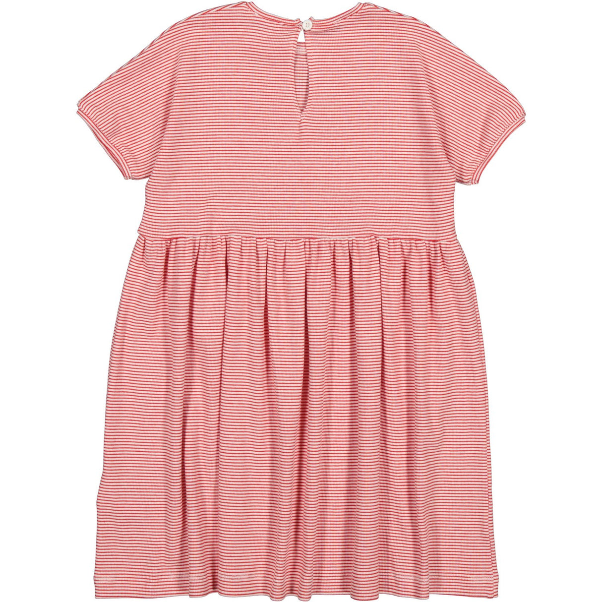 MarMar Modal Fine Rib Red Stripe Dioa Dress