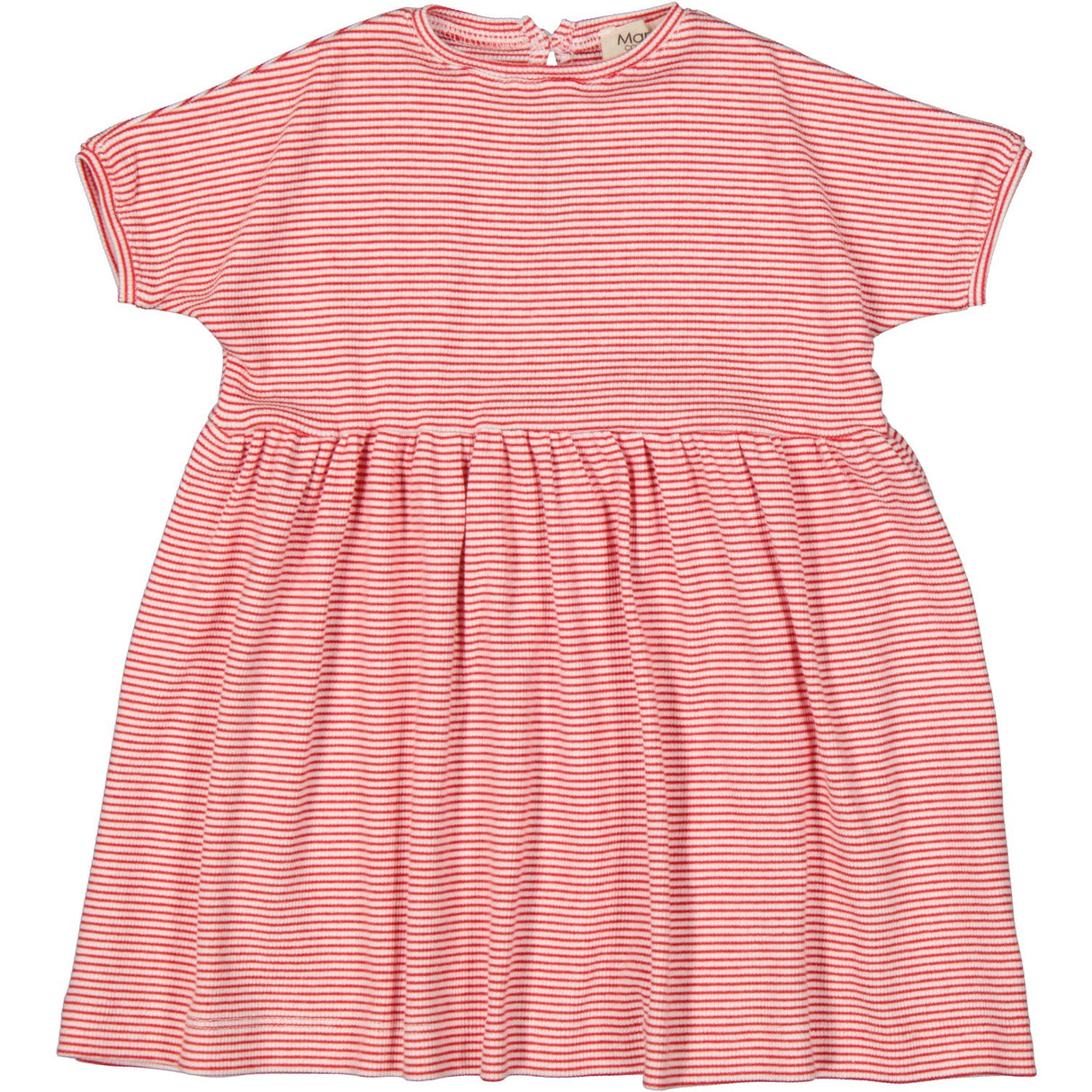 MarMar Modal Fine Rib Red Stripe Dioa Dress