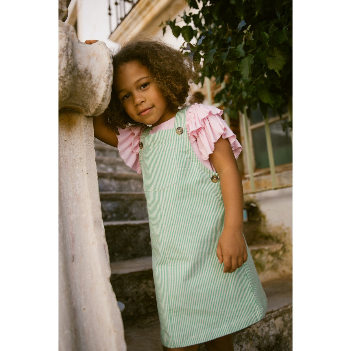 MarMar Modal Pointelle Cotton Candy Tavora Frill T-Shirt