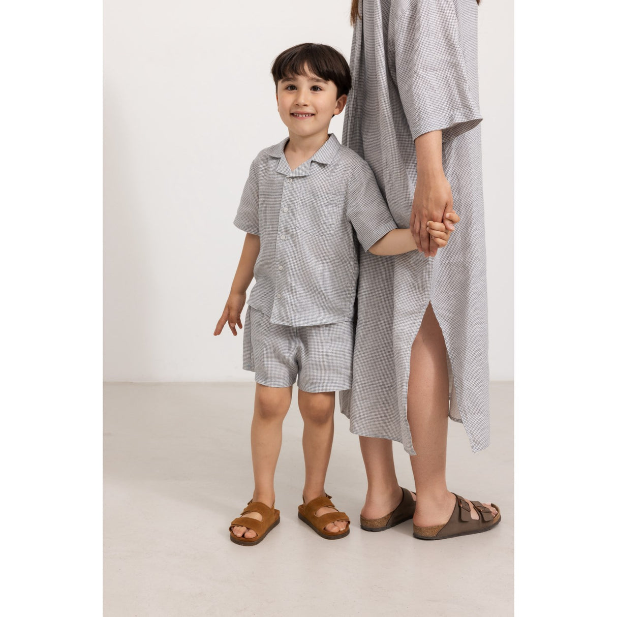 MarMar Linen Mini Check Tage Shirt