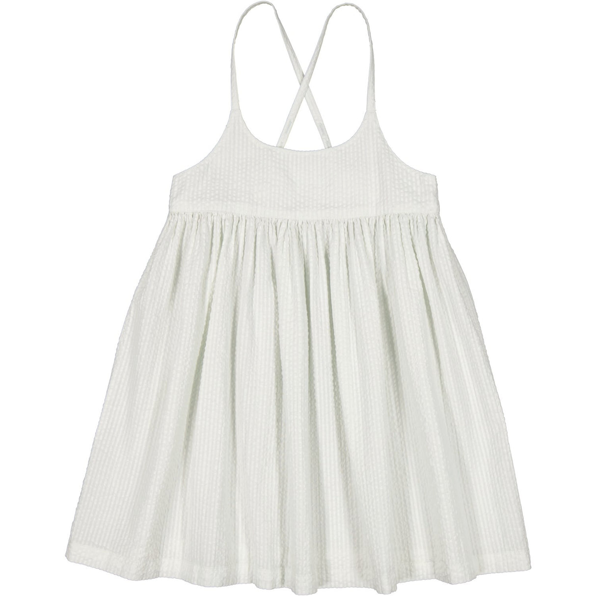 MarMar Cotton Seersucker Mint Chalk Divo Dress