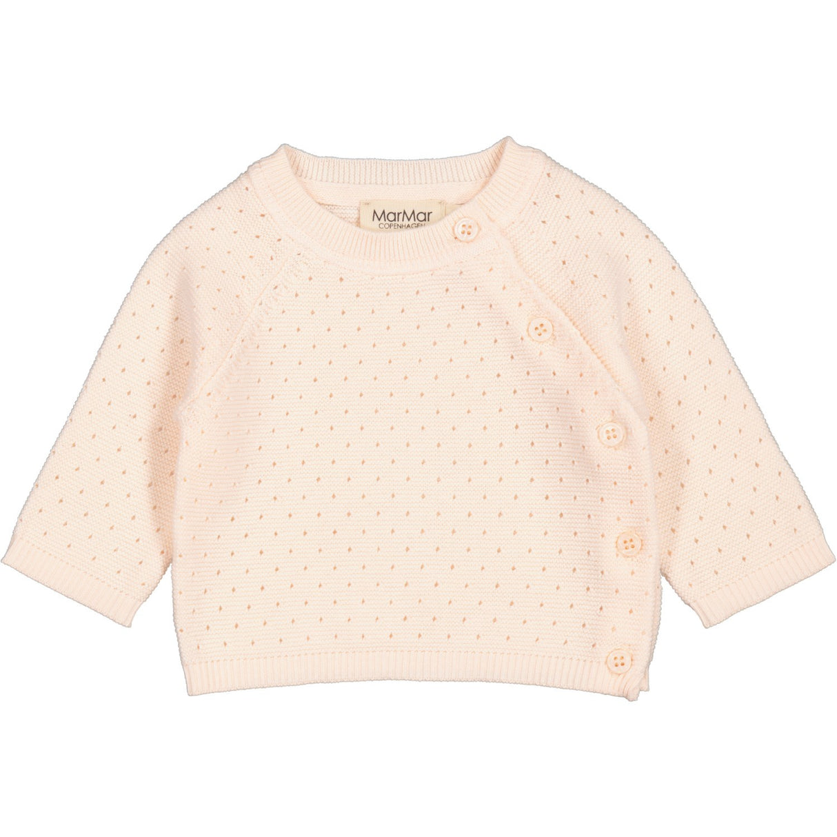 MarMar New Born Cotton Knit Links-Links Soft Rosa Toll Knit