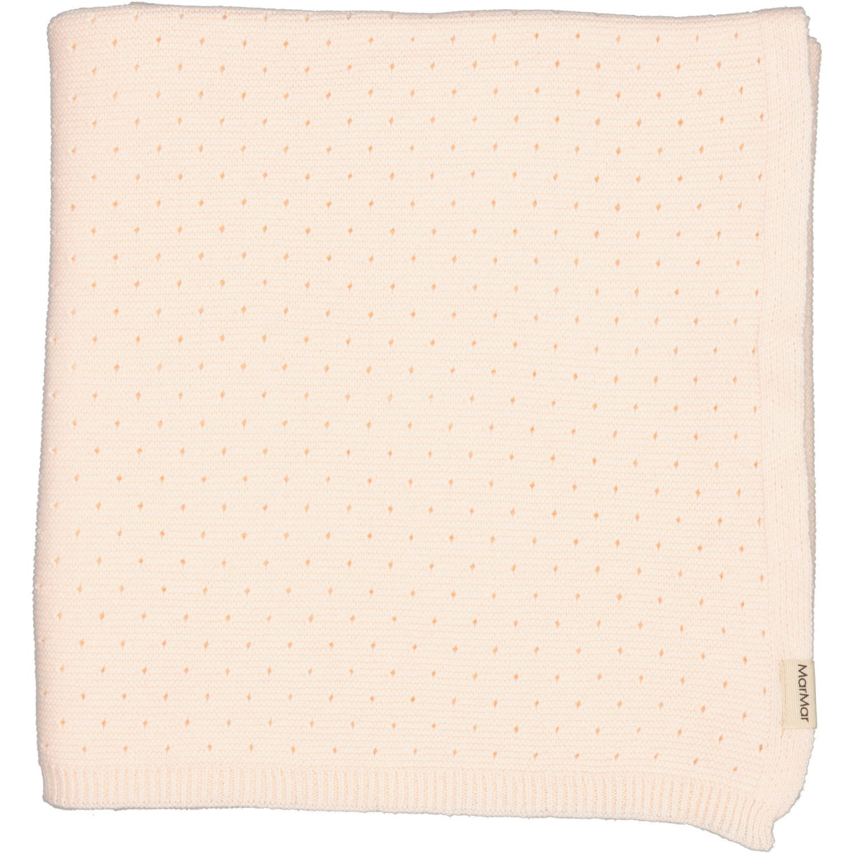 MarMar New Born Cotton Knit Links-Links Sand Castle Alia Blanket