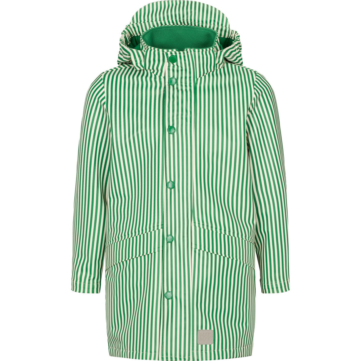 MarMar Rainwear Green Stripes October Jacket Outerwear