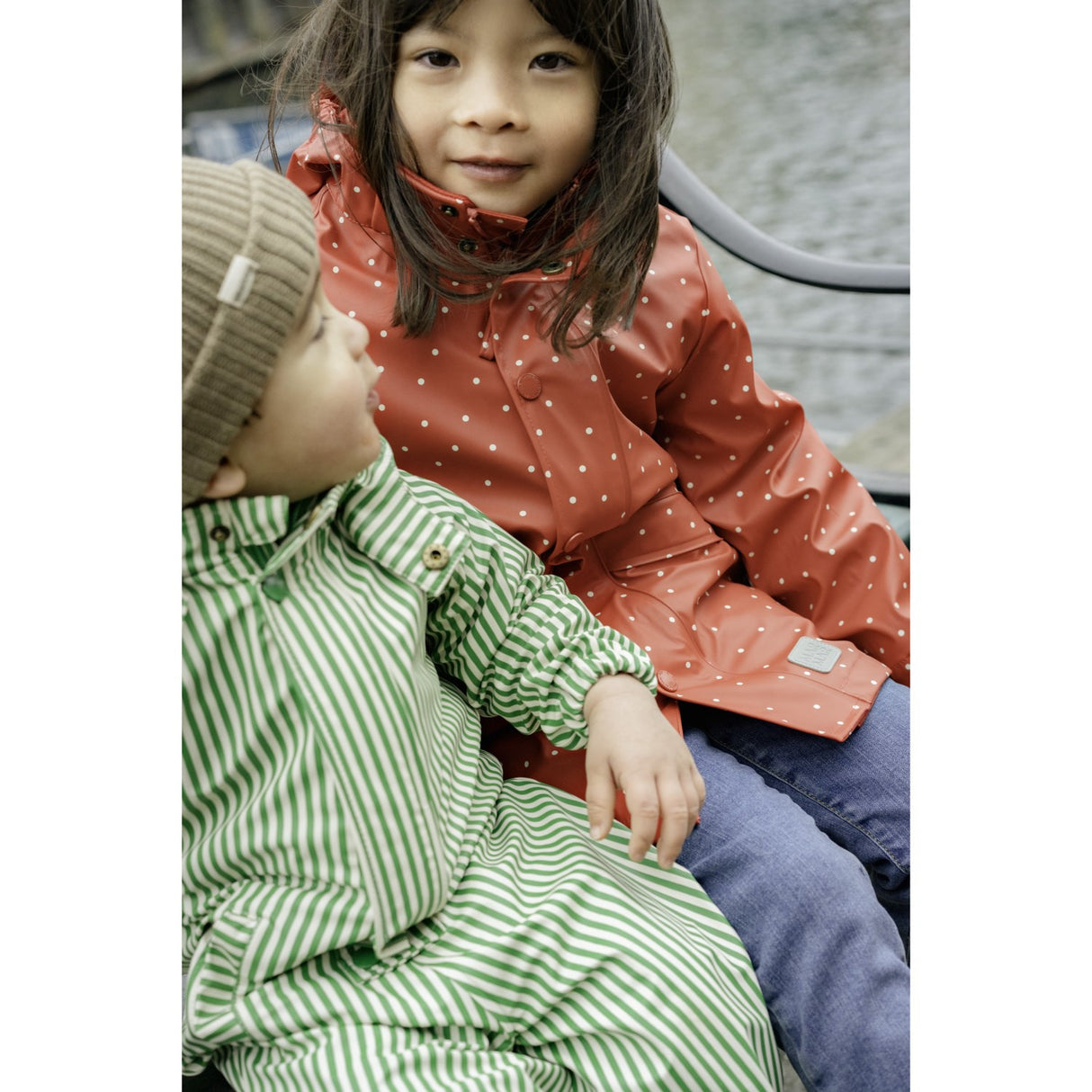 MarMar Rainwear Red Dew Dot October Jacket Outerwear