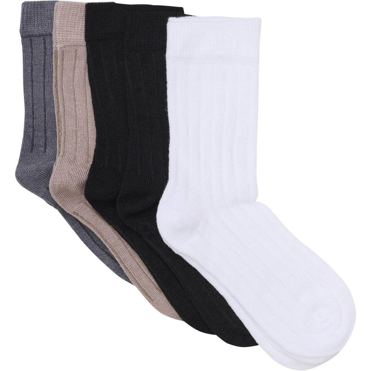 Minymo Black Sock Ribs 5-Pack