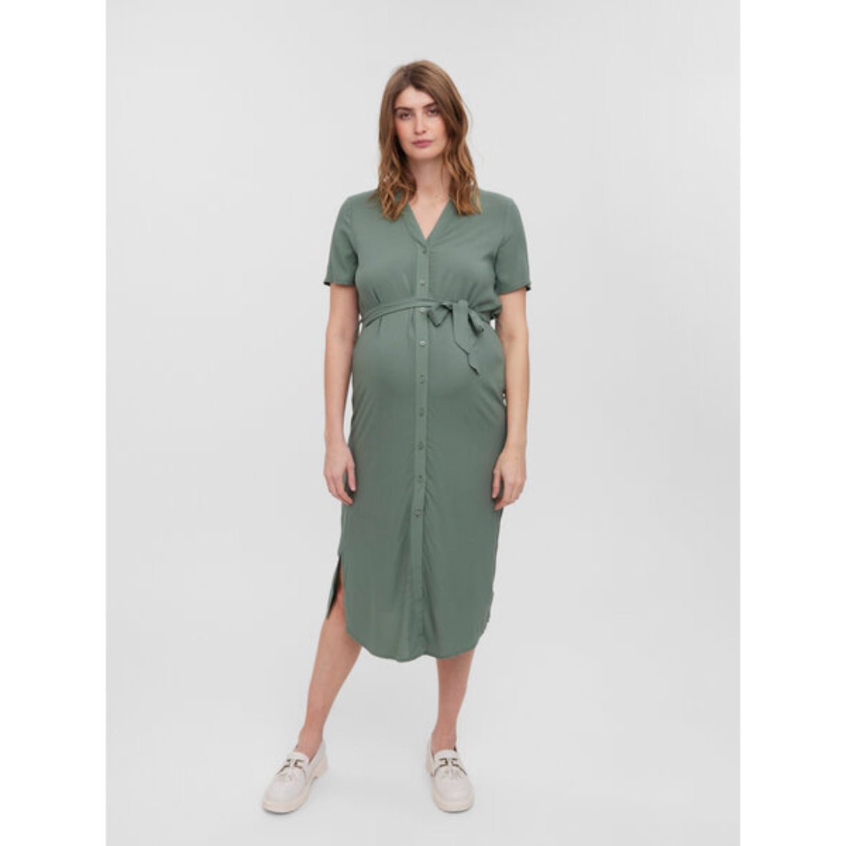 Vero Moda Maternity Laurel Wreath Vica Shirt Dress Noos