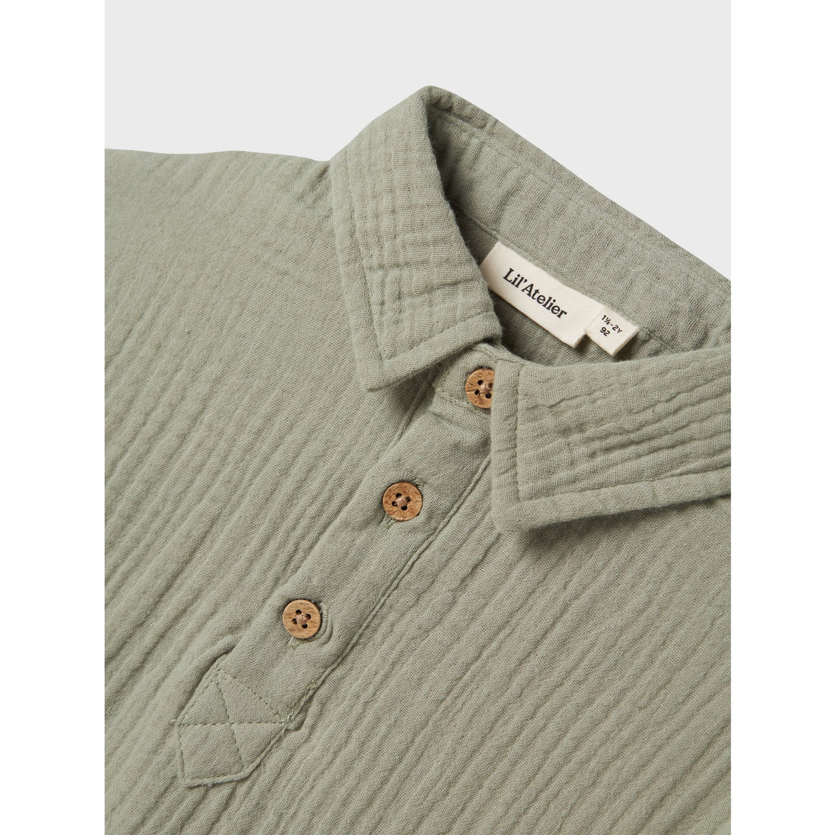 Lil'Atelier Seagrass Janu Loose Shirt