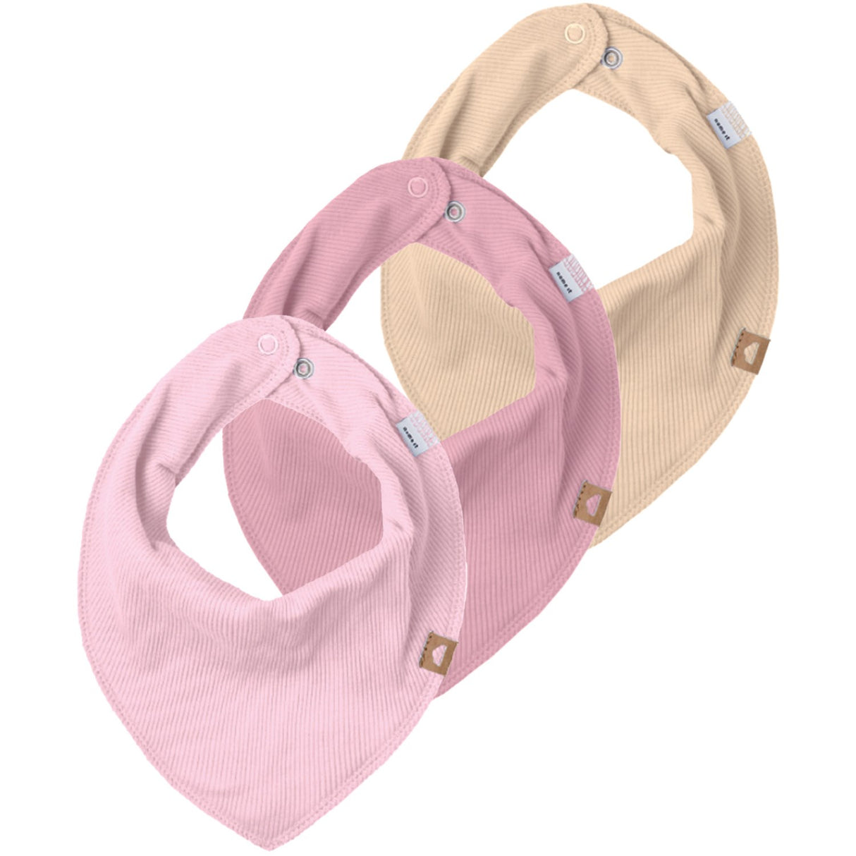 Name It Sun Kiss Yvettehalley 3-pack Scarf Bib Rib