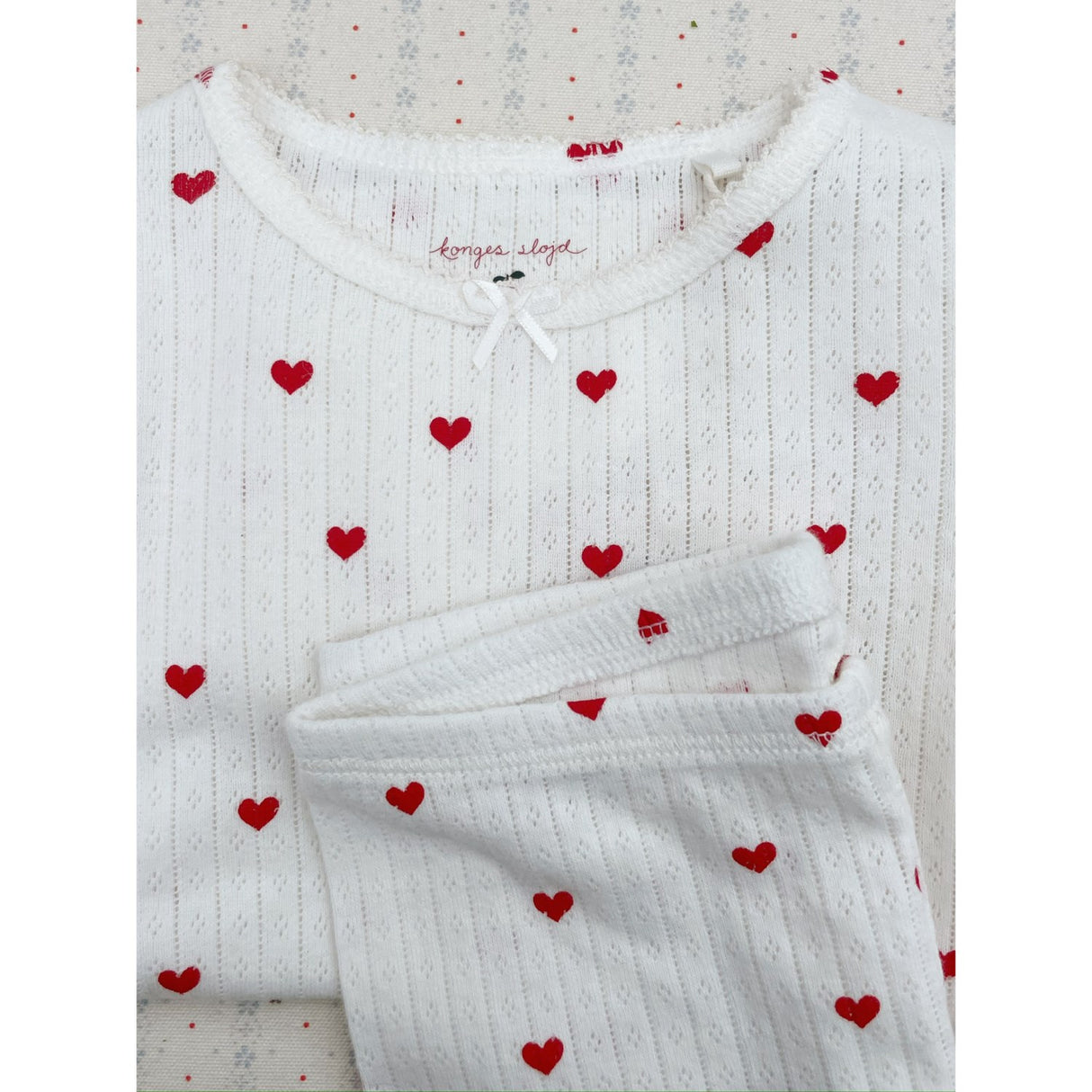 Konges Sløjd Amour Rouge Minnie Pants GOTS