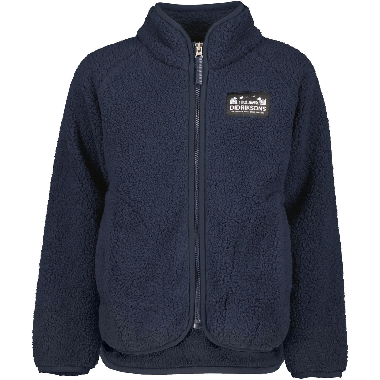 Didriksons Navy Gibbs Kids Fullzip 2