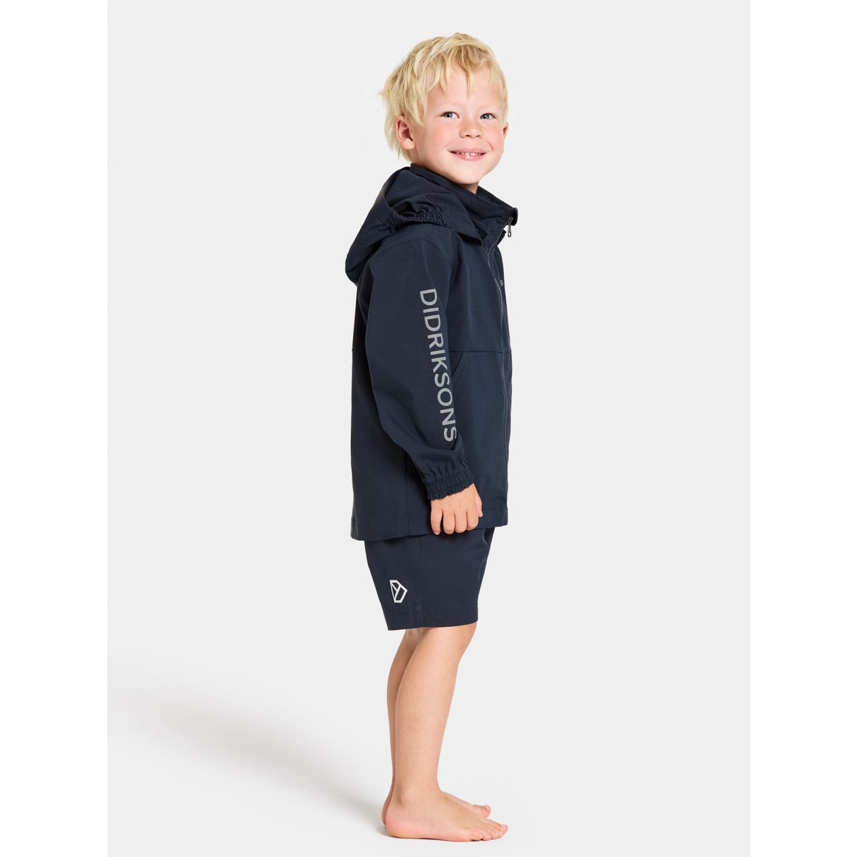 Didriksons Navy Hallon Kids Jacket