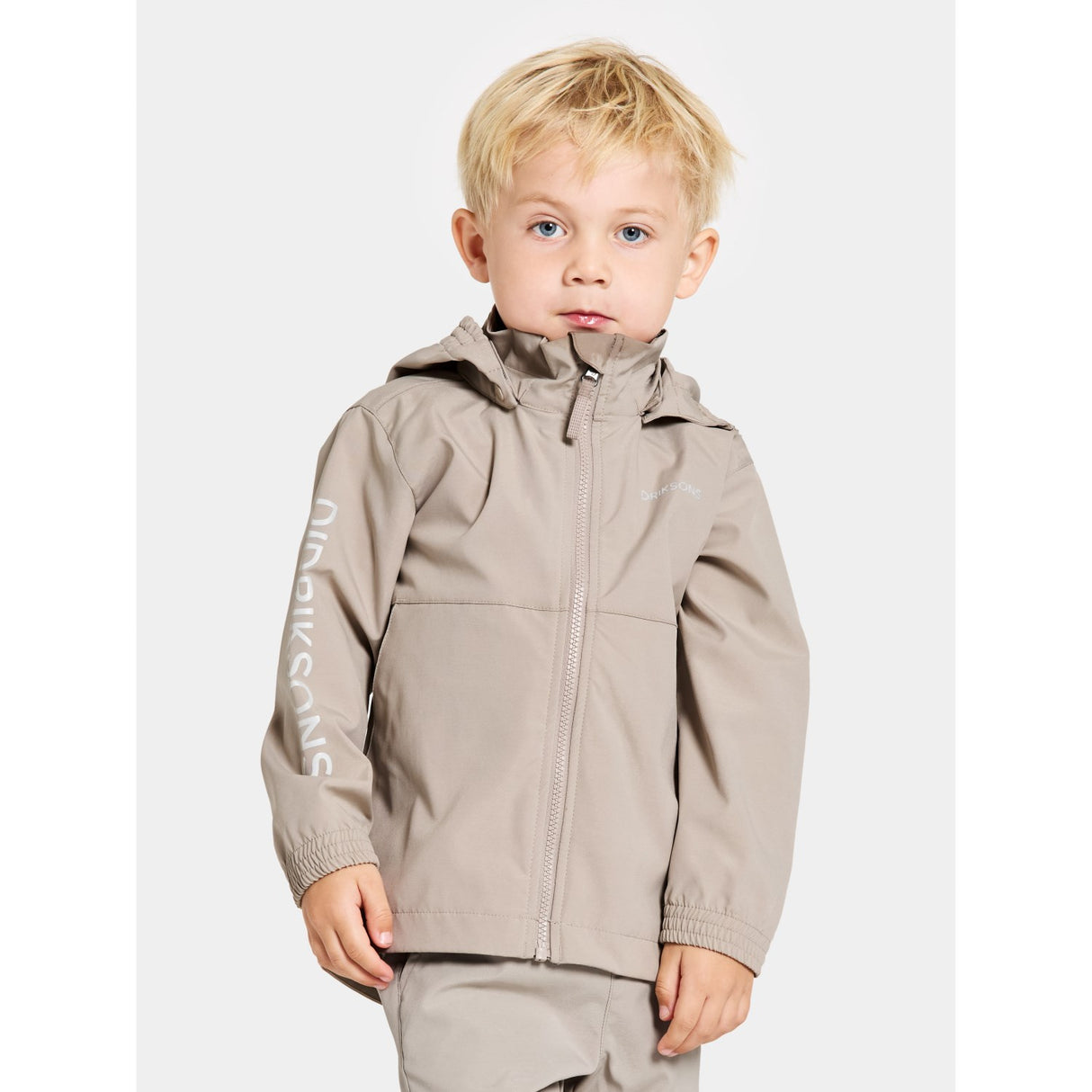 Didriksons Beach Beige Hallon Kids Jacket
