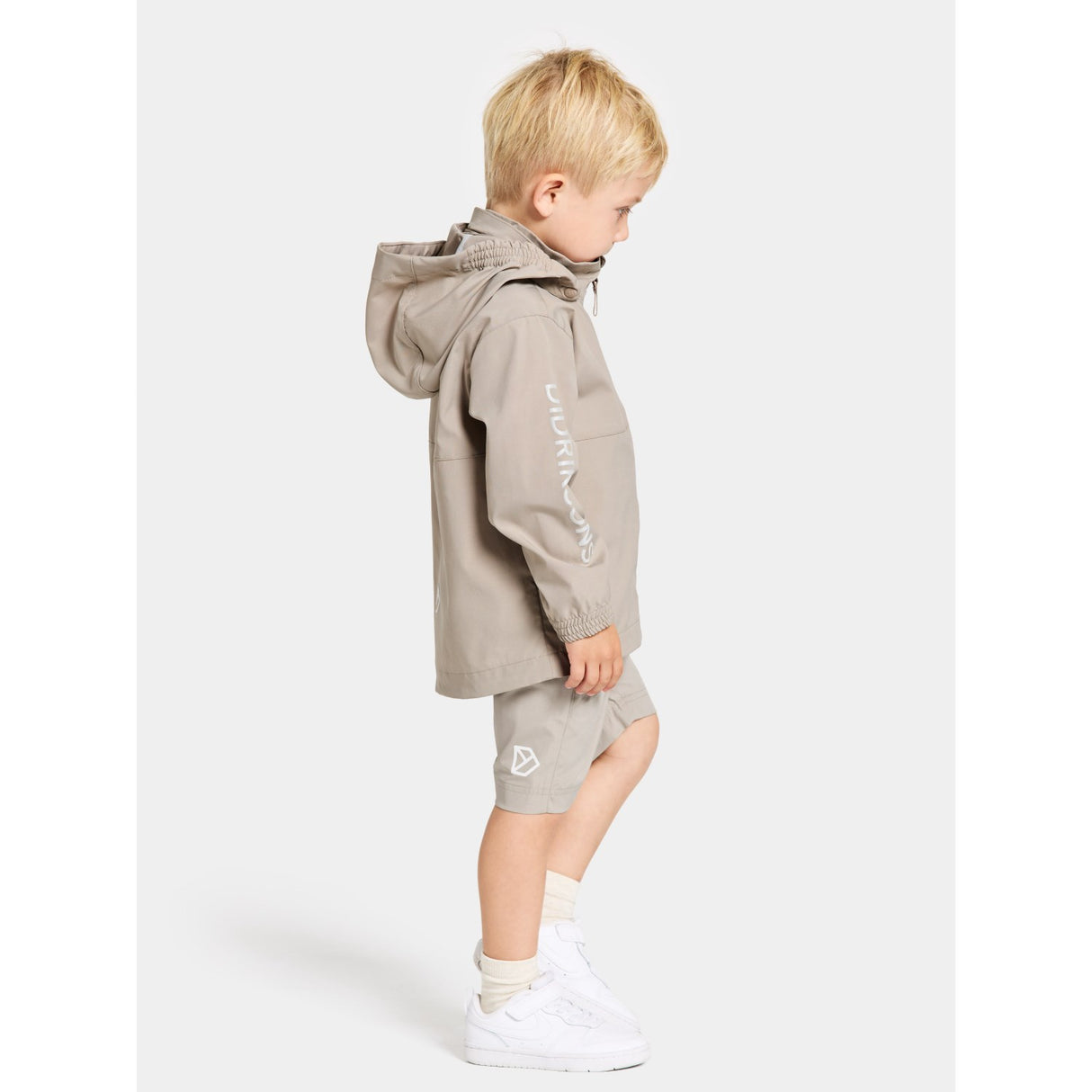 Didriksons Beach Beige Hallon Kids Jacket