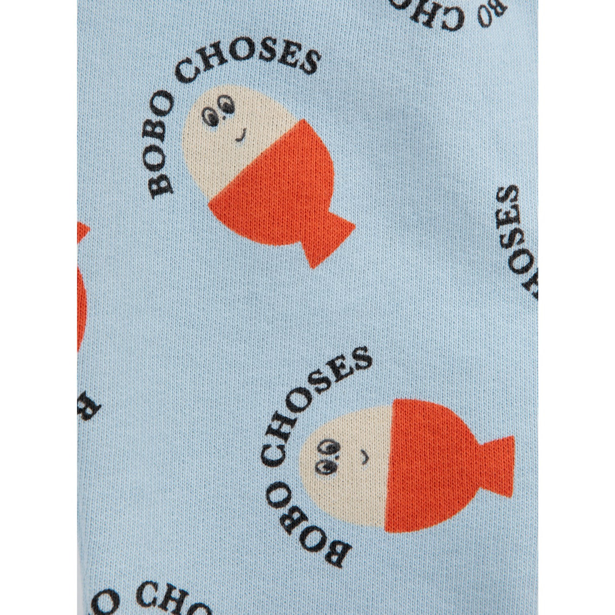 Bobo Choses Light Blue Morning Egg All Over Harem Pants