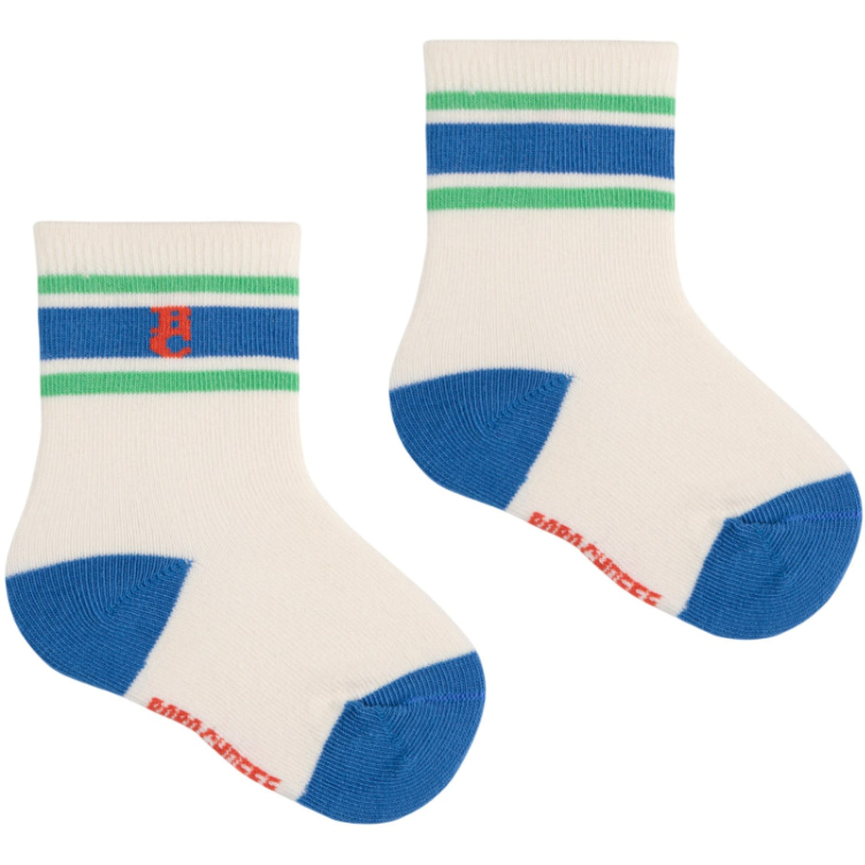 Bobo Choses Multicolor Hug Me Bear Short Sock Pack X 2