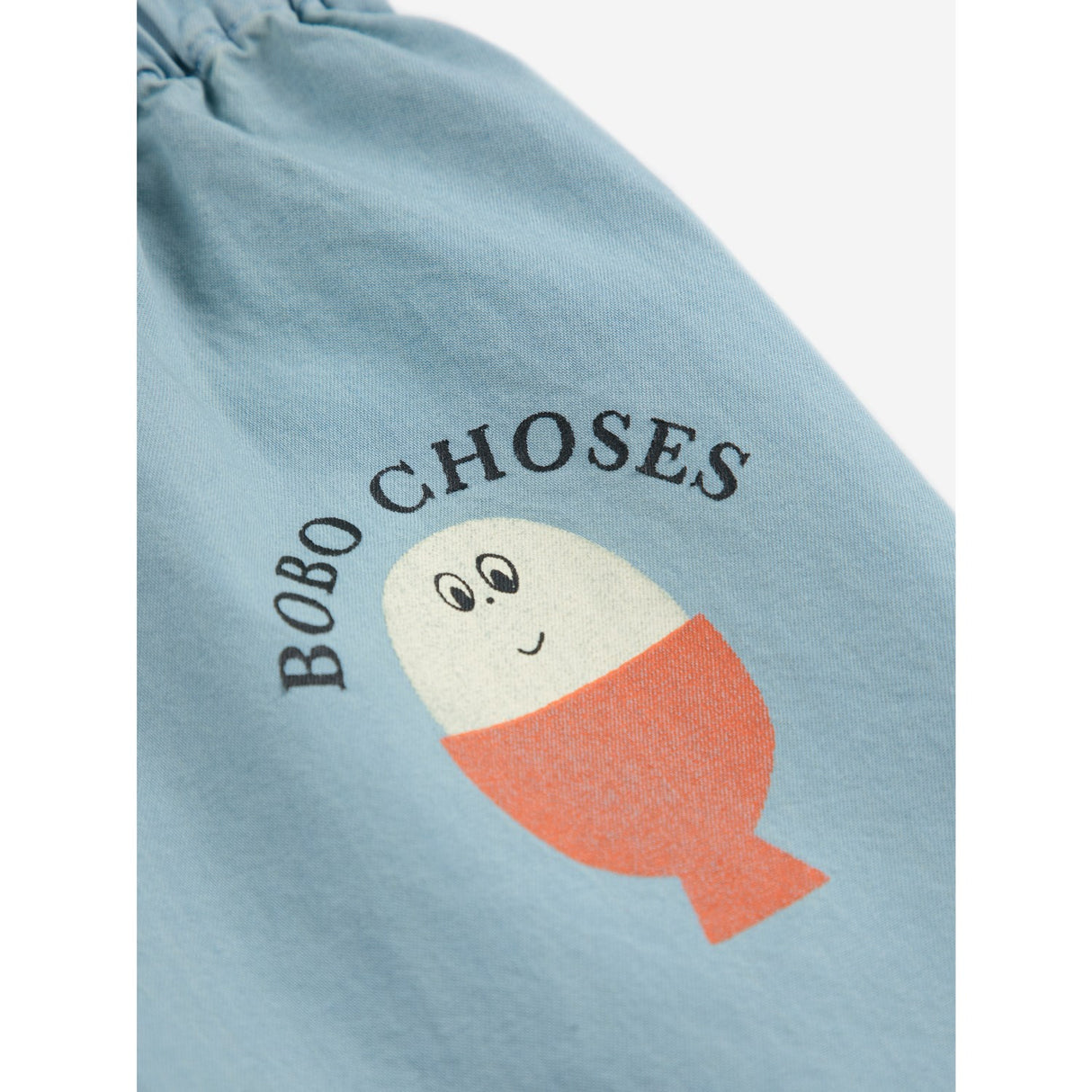 Bobo Choses Light Blue Morning Egg All Over Denim Shirt