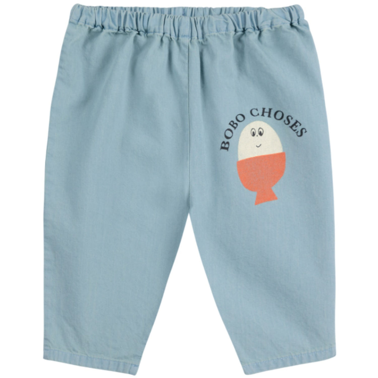 Bobo Choses Light Blue Morning Egg Denim Pants