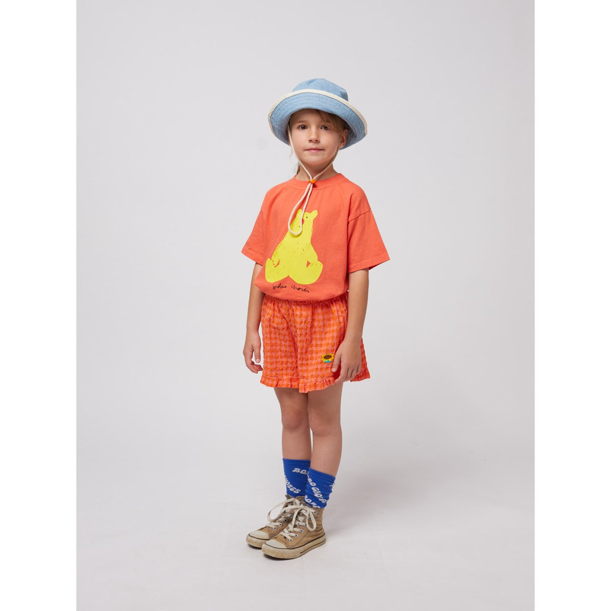 Bobo Choses Red Hug Me Bear T-Shirt