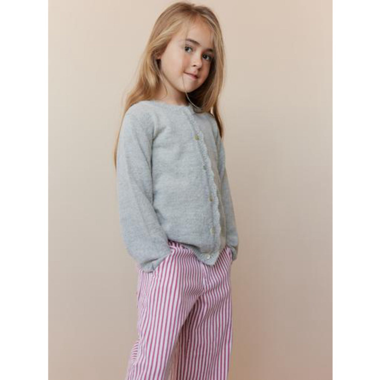 Sofie Schnoor Red Striped Pants