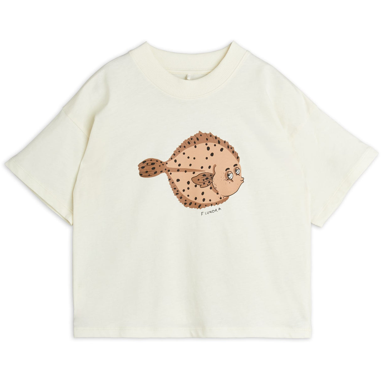 Mini Rodini Offwhite Flundra T-Shirt