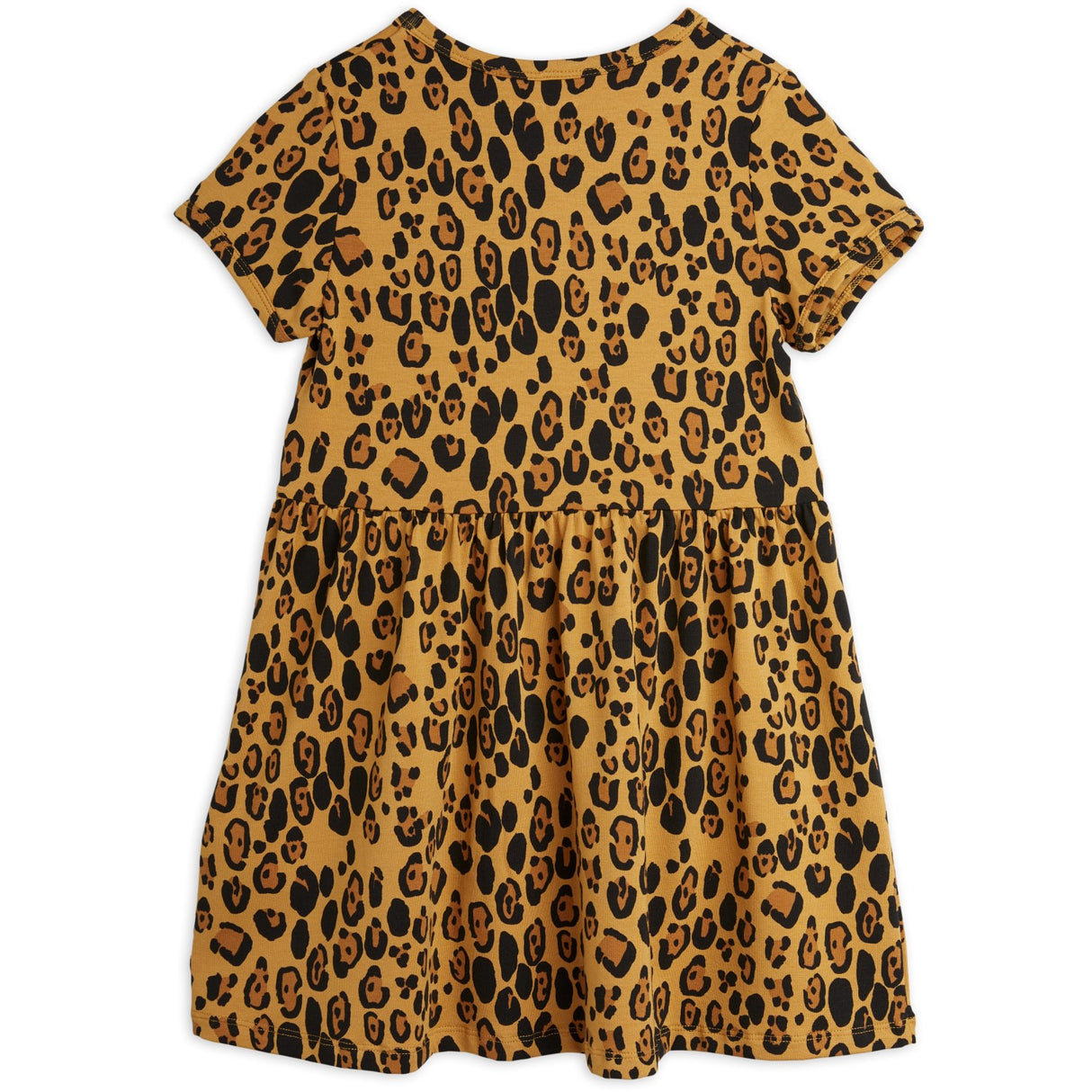 Mini Rodini Beige Basic Leopard Dress Tencel™