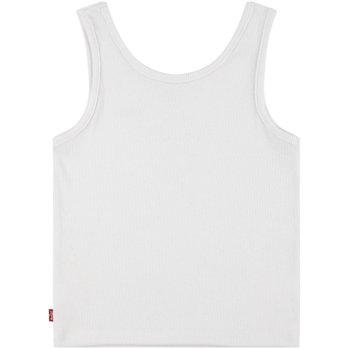 Levi's Bright White Lvg Meet And Greet Ribbed Tank Top