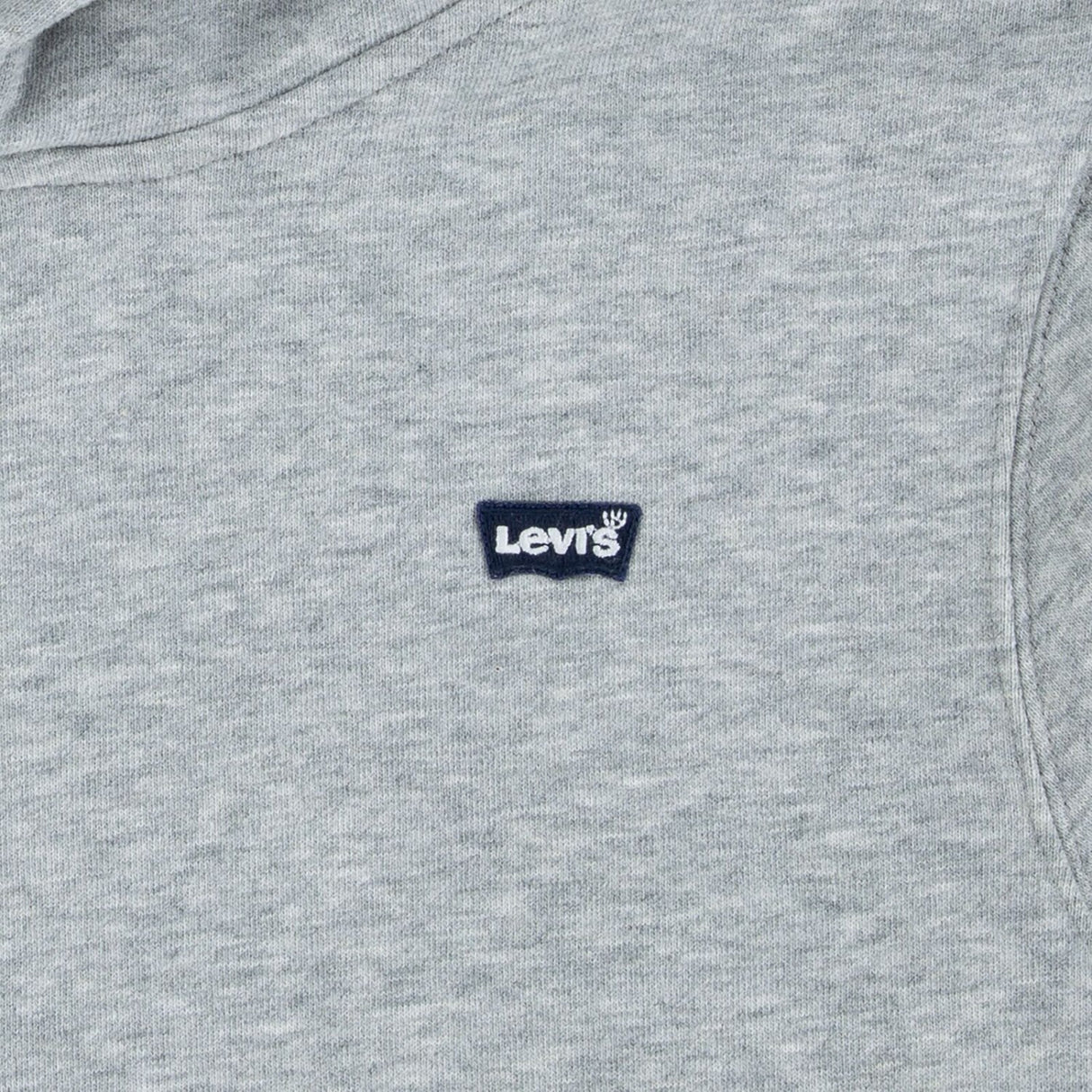 Levi's Grey Heather Lvb Mini Batwing Pull Over Hoodie