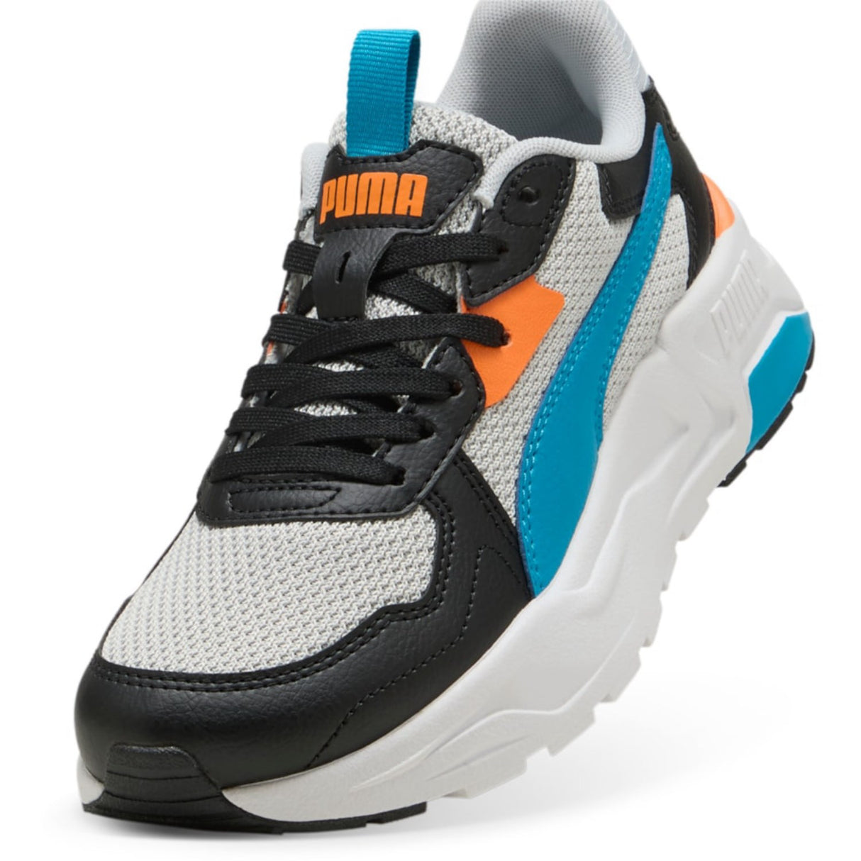 Puma Gray Trinity Lite Jr Sneakers