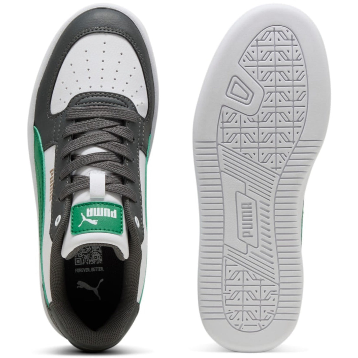 Puma Gray Caven 2.0 Jr Sneakers