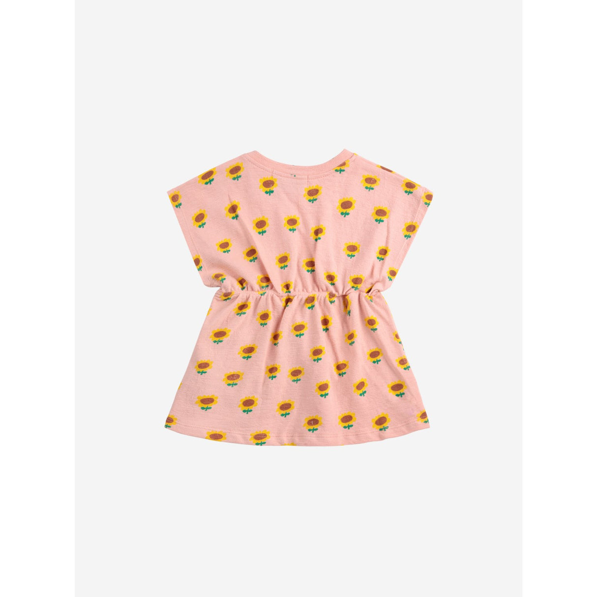 Bobo Choses Light Pink Sunflower All Over Dress