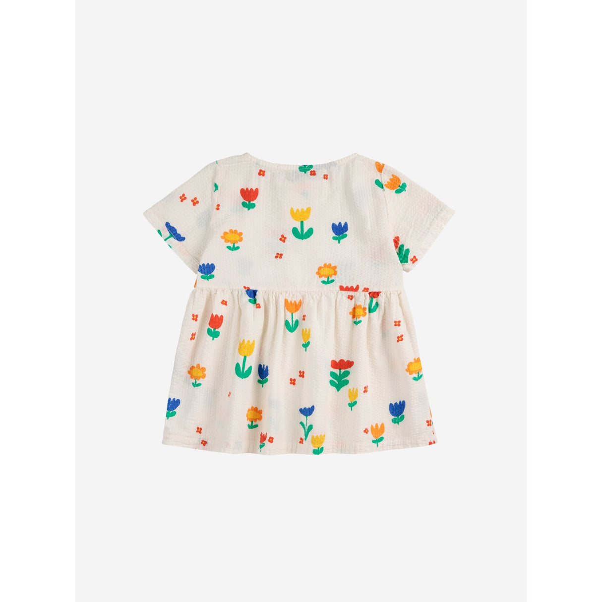 Bobo Choses Offwhite Garden Party All Over Woven Dress