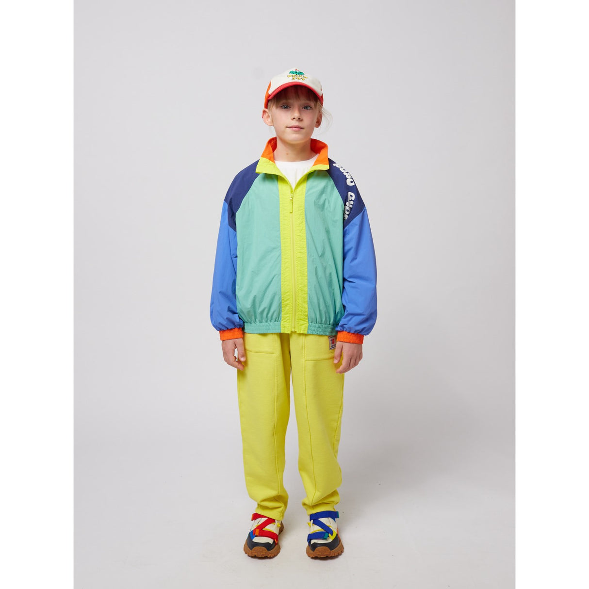 Bobo Choses Multicolor Wavy Bobo Choses Color Block Tracksuit Jacket