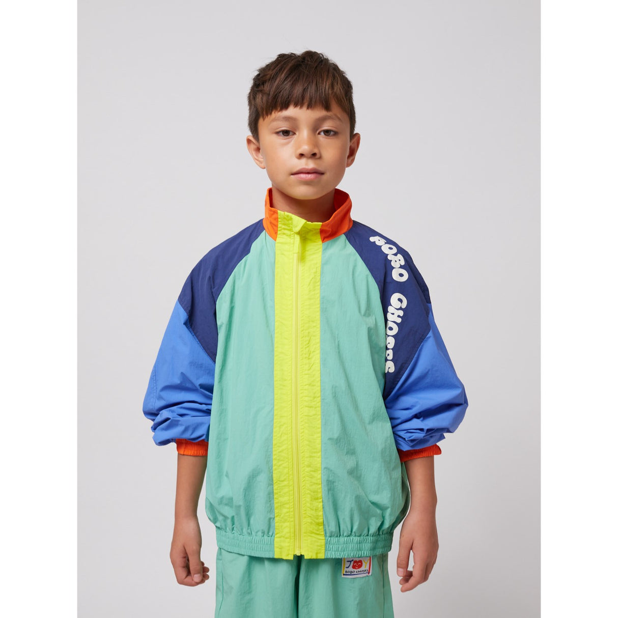 Bobo Choses Multicolor Wavy Bobo Choses Color Block Tracksuit Jacket