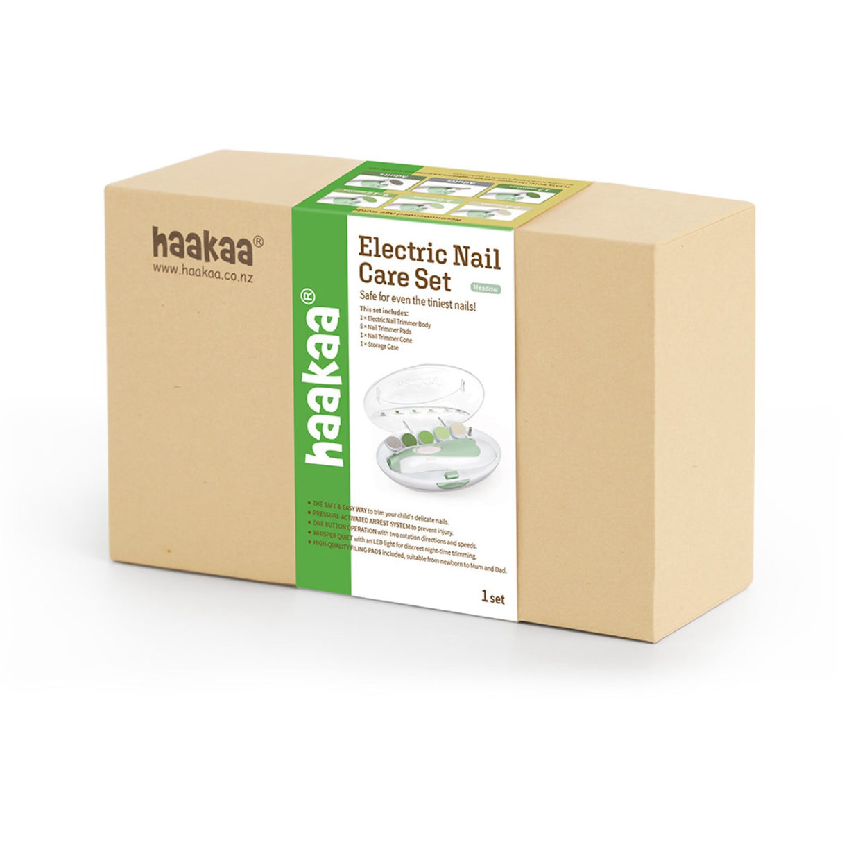 Haakaa Meadow Electric Baby Nail File