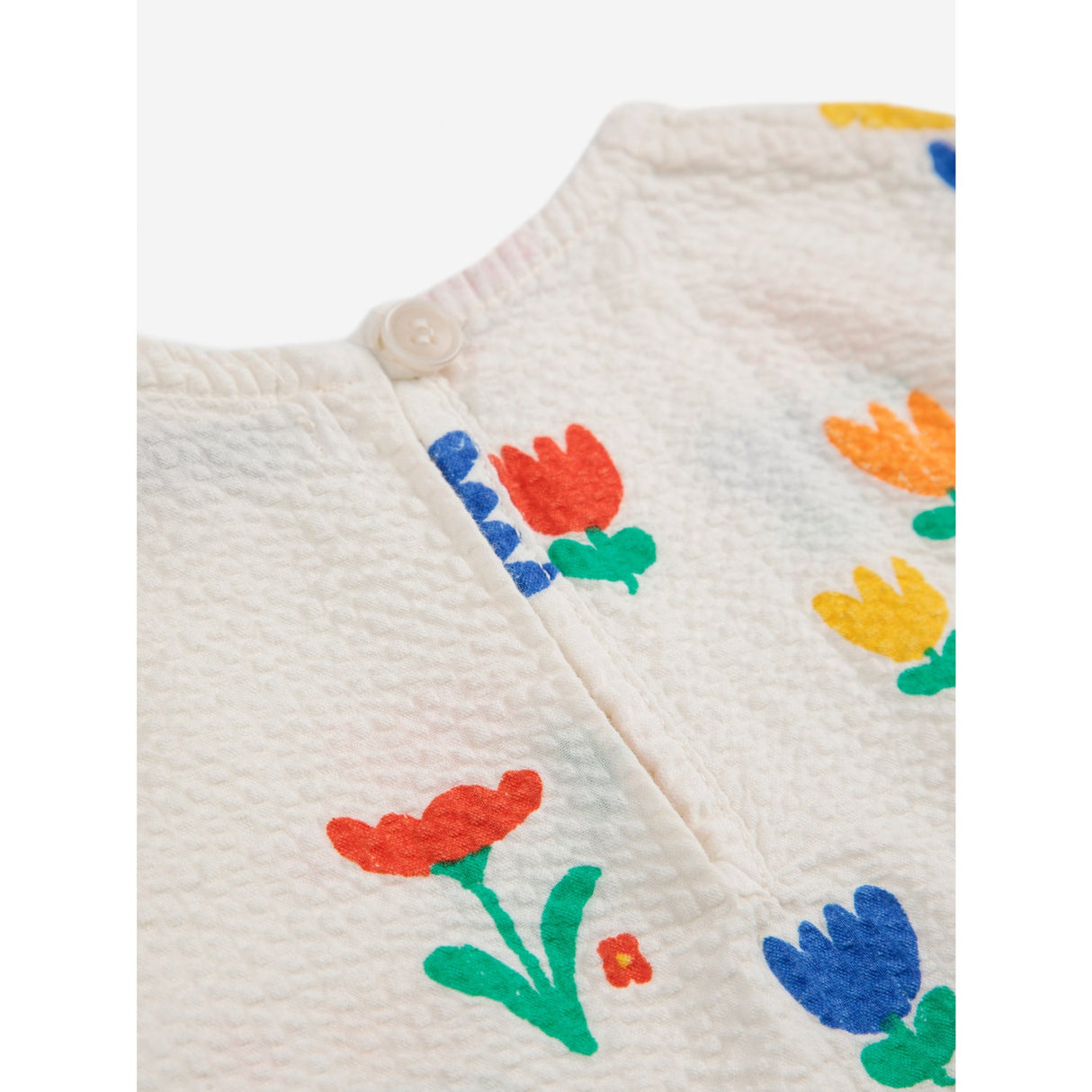 Bobo Choses Multicolor Garden Party All Over Woven Top