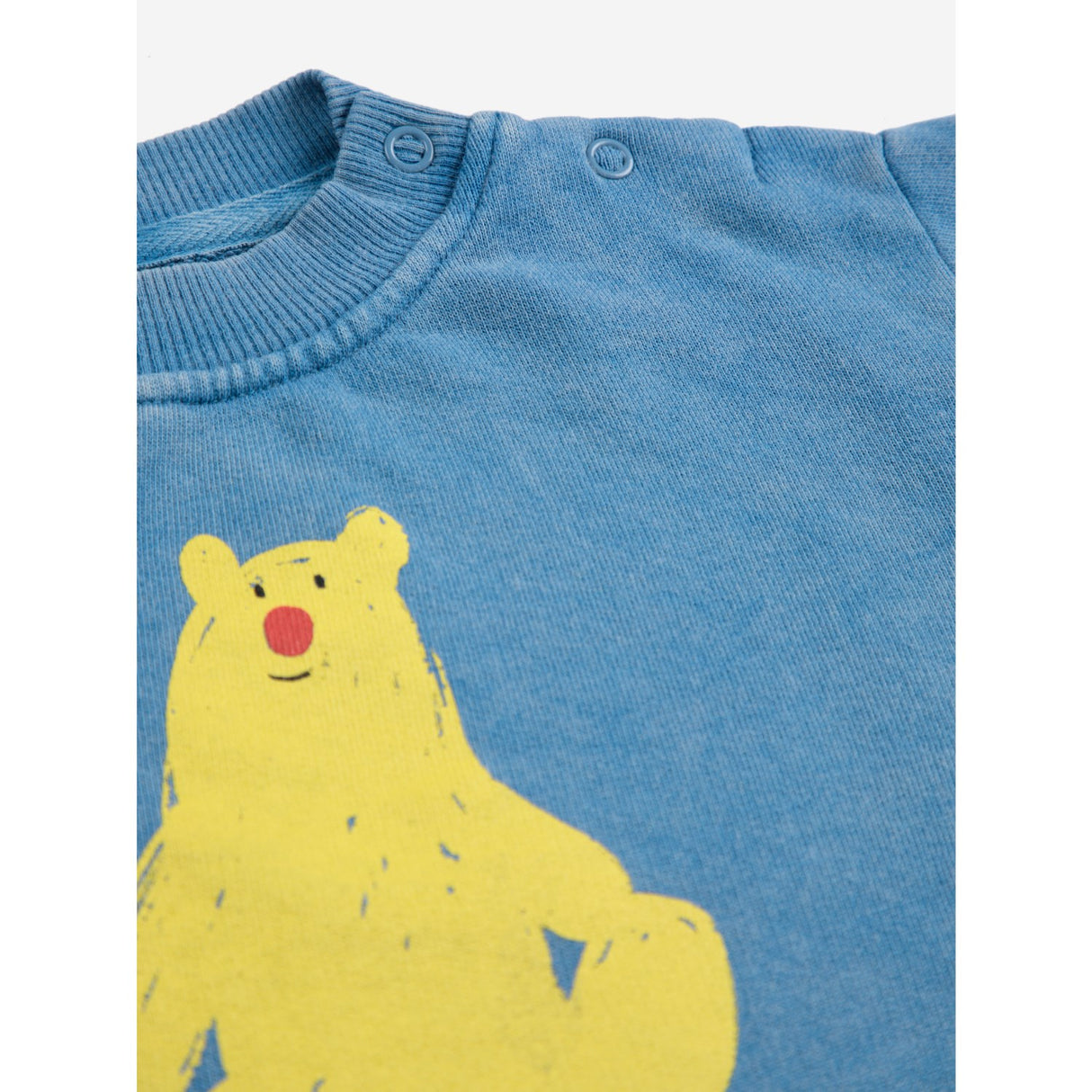 Bobo Choses Blue Hug Me Bear Sweatshirt