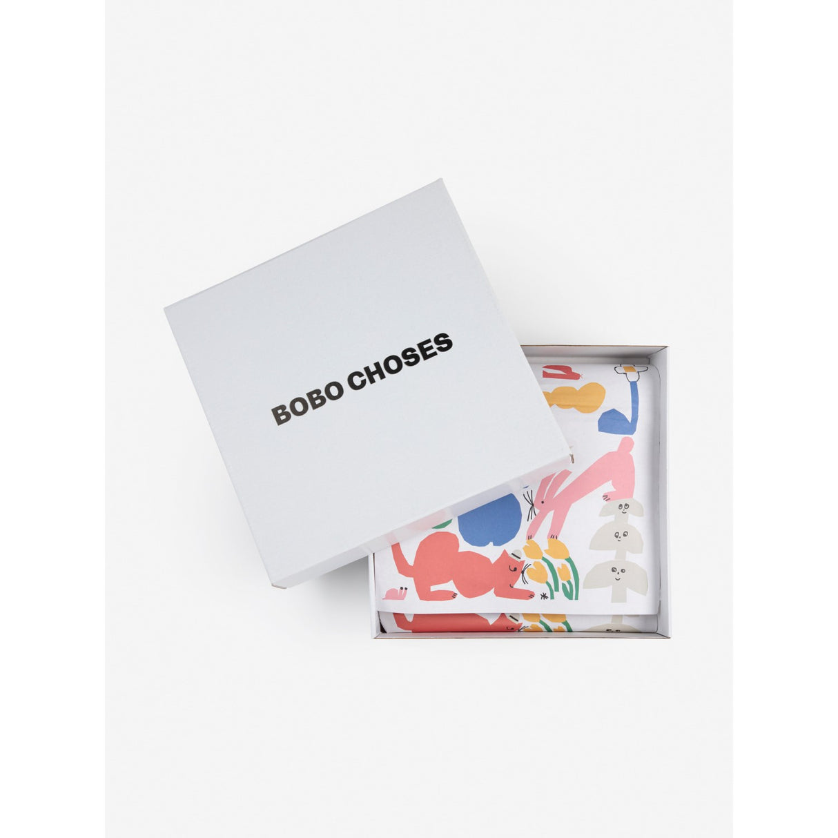 Bobo Choses Beige Flower Knitted Set