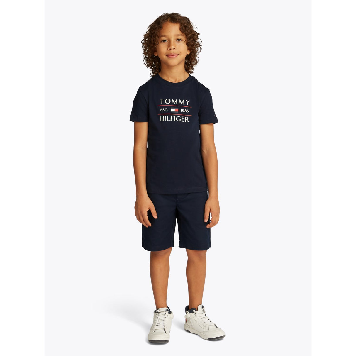 Tommy Hilfiger Dark Night Navy Flag Reg T-Shirt