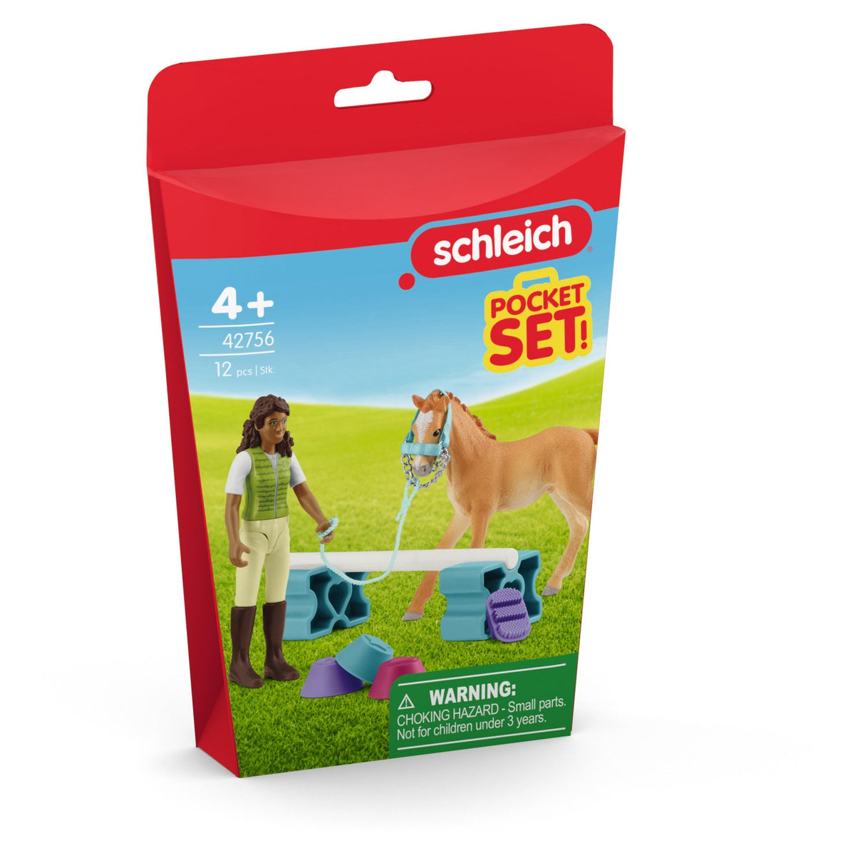 Schleich Pocket Set Training Set for Foal
